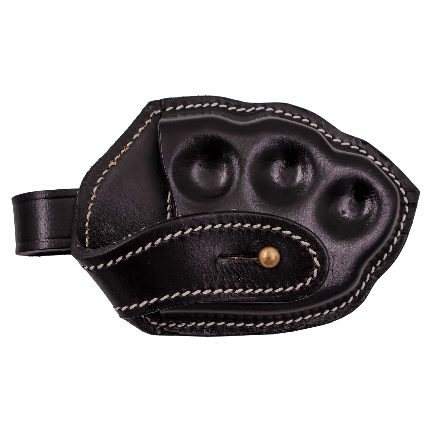 Leather Sheath Brass Knuckle